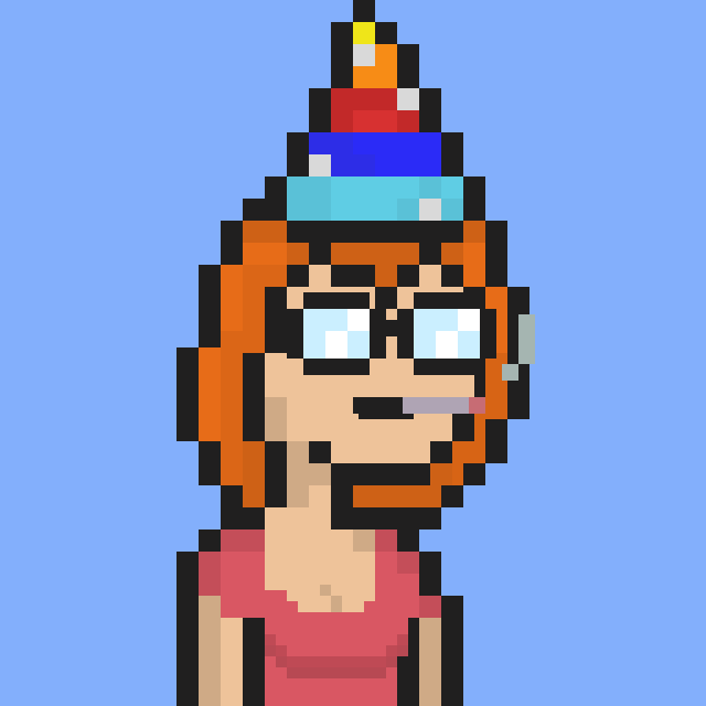 Pixel Gal #257 NFT on Algorand