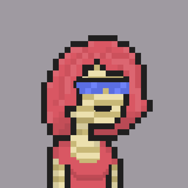 Pixel Gal #259 NFT on Algorand