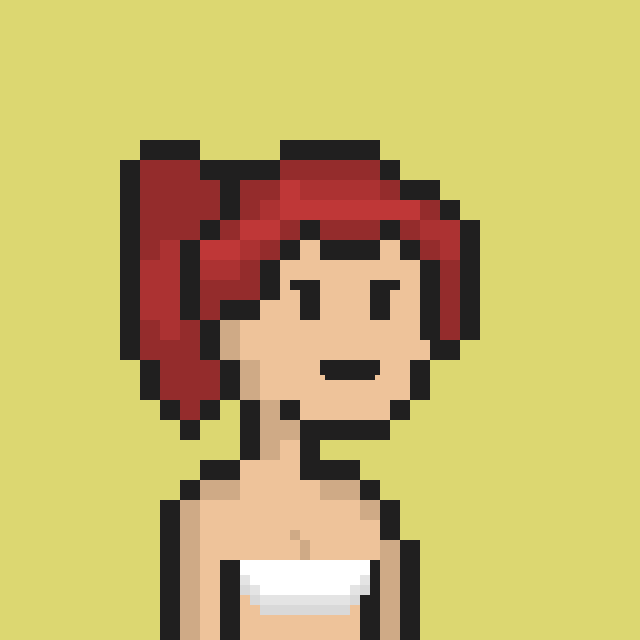 Pixel Gal #262 NFT on Algorand