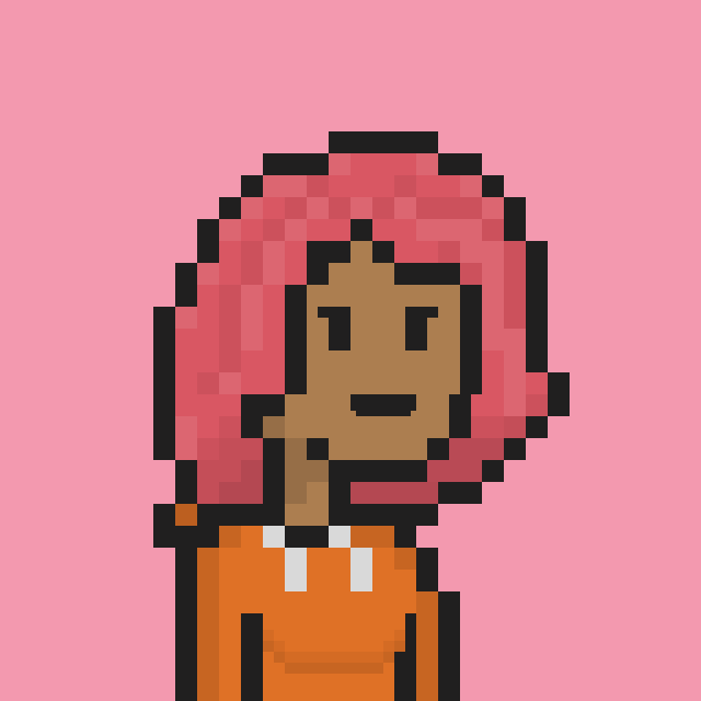 Pixel Gal #282 NFT on Algorand