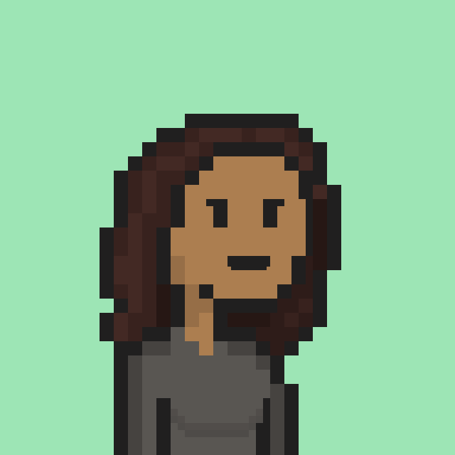 Pixel Gal #284 NFT on Algorand