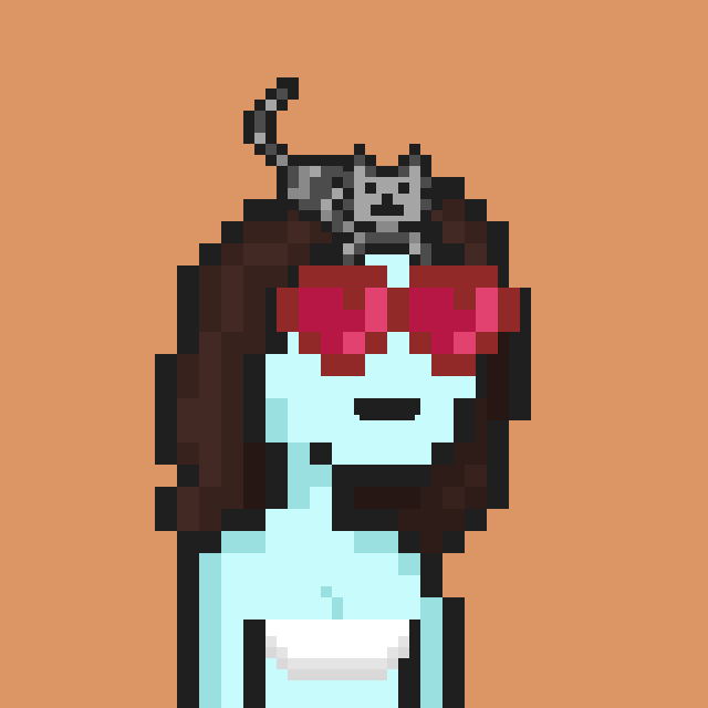 Pixel Gal #294 NFT on Algorand