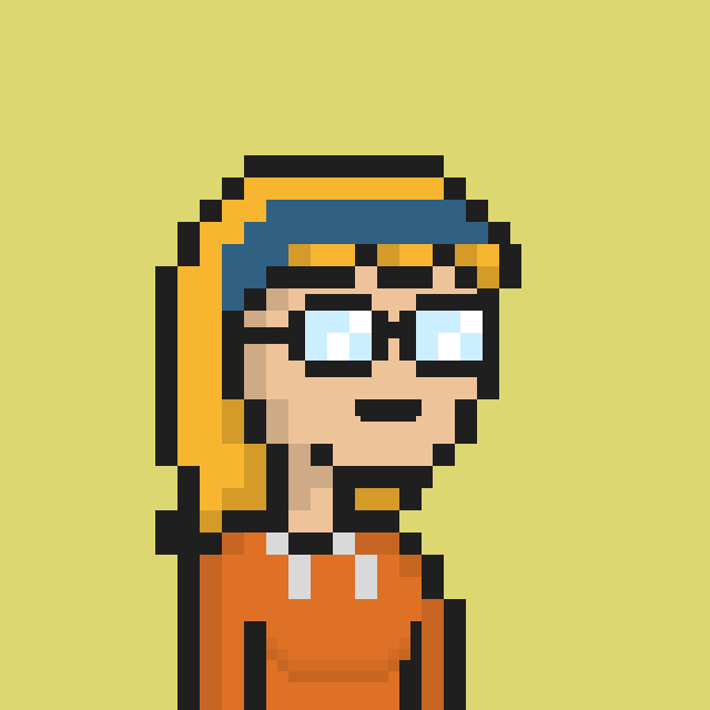 Pixel Gal #295 NFT on Algorand