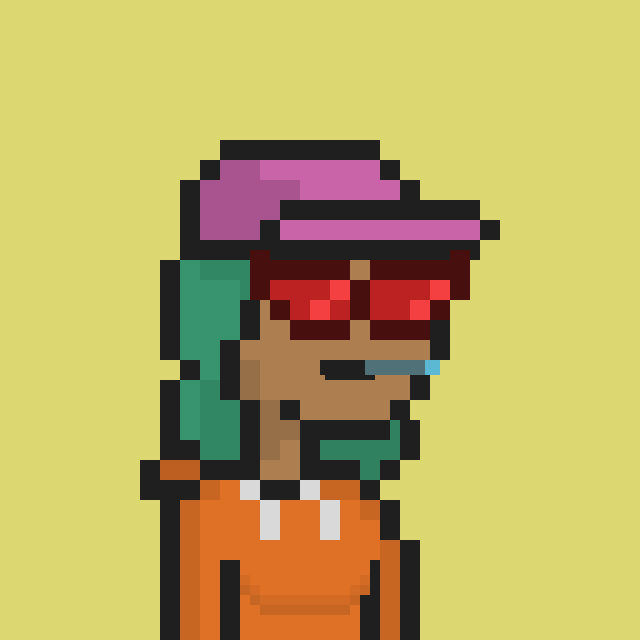 Pixel Gal #302 NFT on Algorand