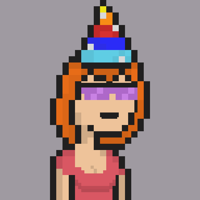 Pixel Gal #310 NFT on Algorand