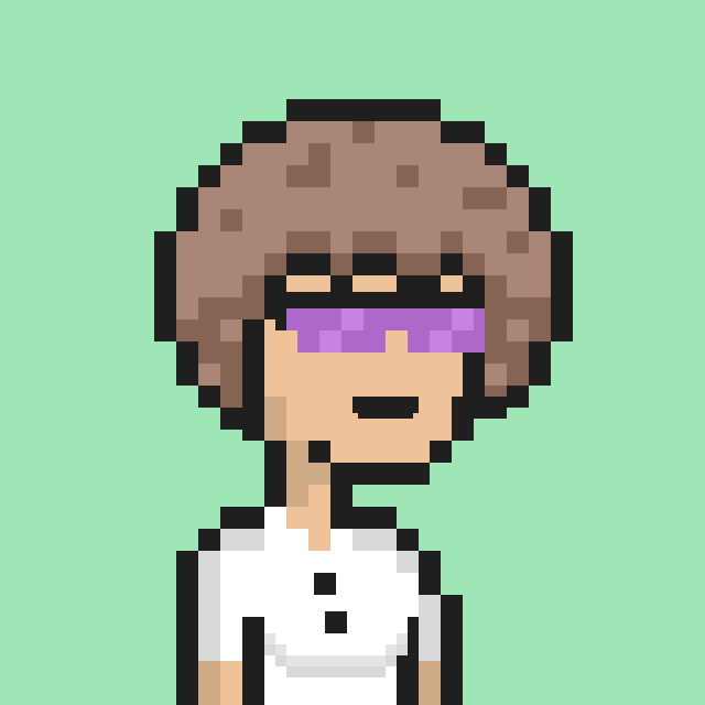 Pixel Gal #329 NFT on Algorand