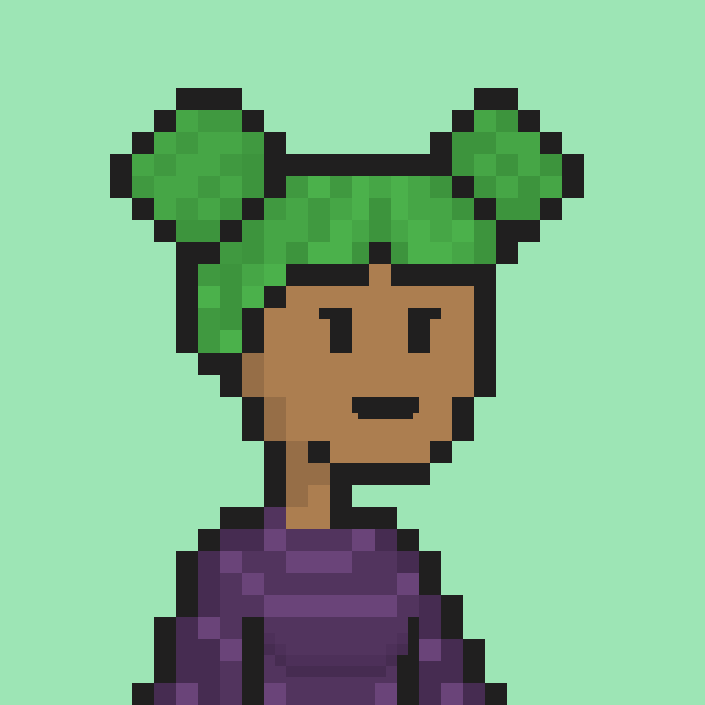 Pixel Gal #331 NFT on Algorand