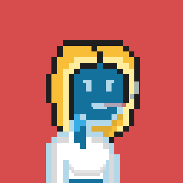 Pixel Gal #332 NFT on Algorand