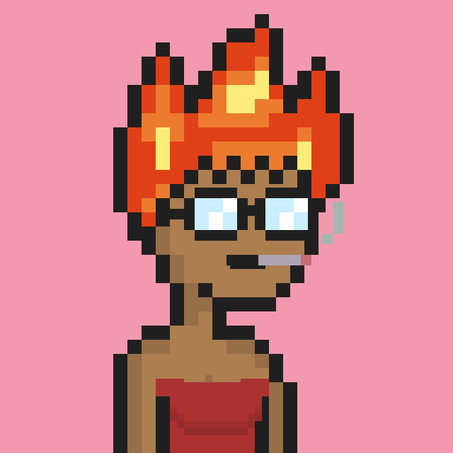 Pixel Gal #334 NFT on Algorand