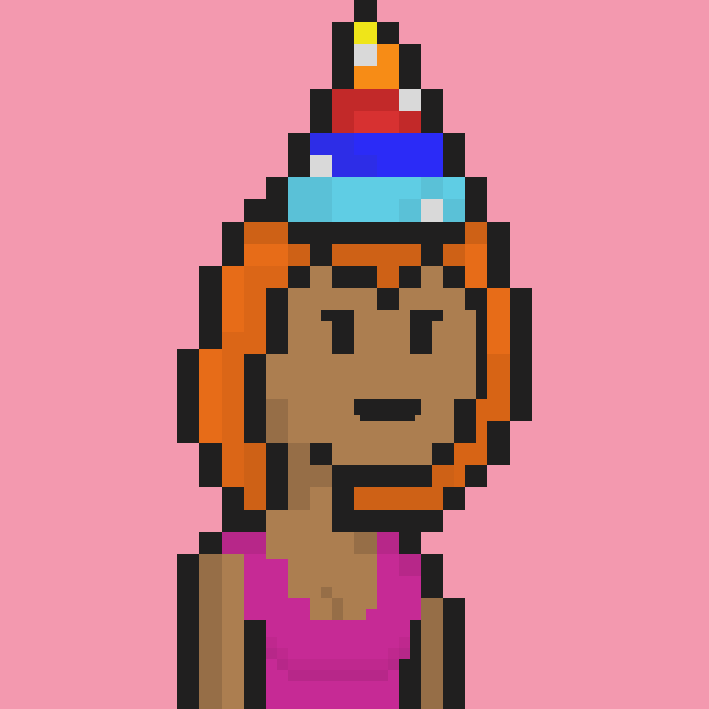 Pixel Gal #335 NFT on Algorand