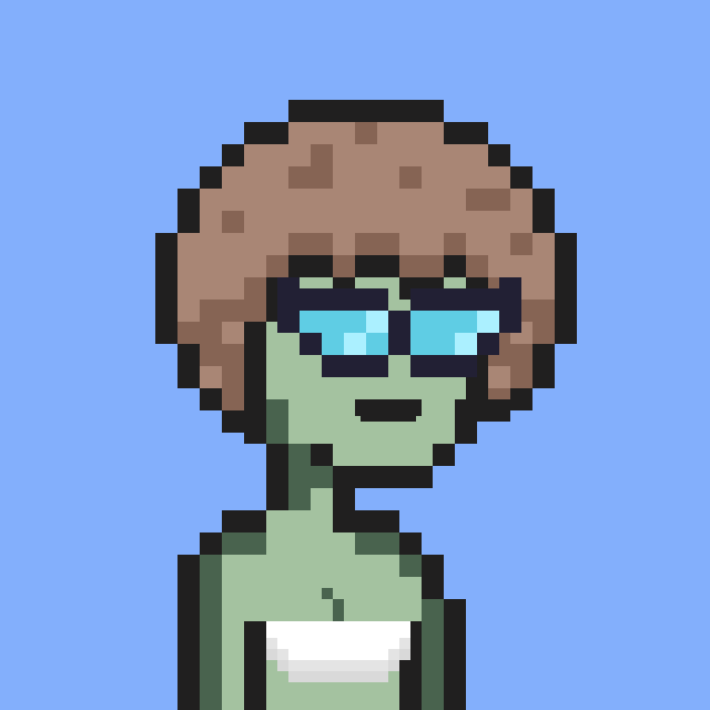 Pixel Gal #341 NFT on Algorand