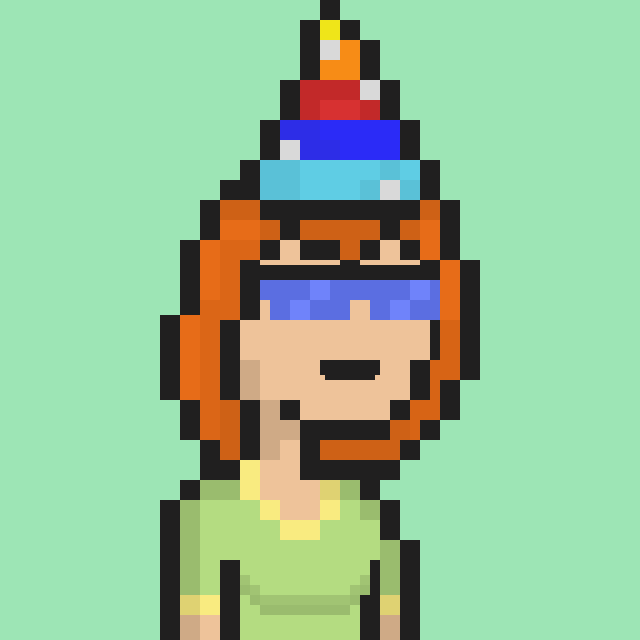 Pixel Gal #343 NFT on Algorand
