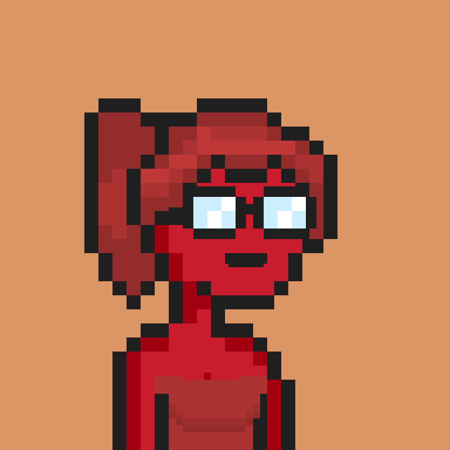 Pixel Gal #345 NFT on Algorand