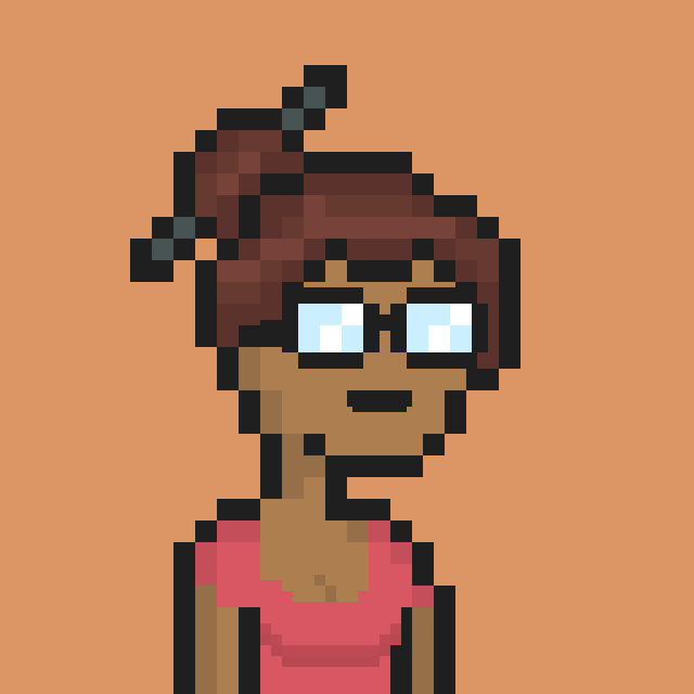 Pixel Gal #356 NFT on Algorand