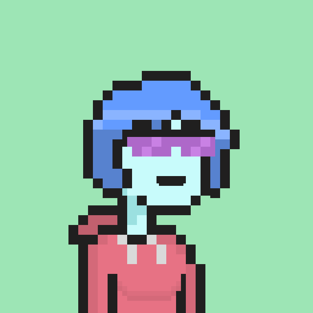 Pixel Gal #366 NFT on Algorand