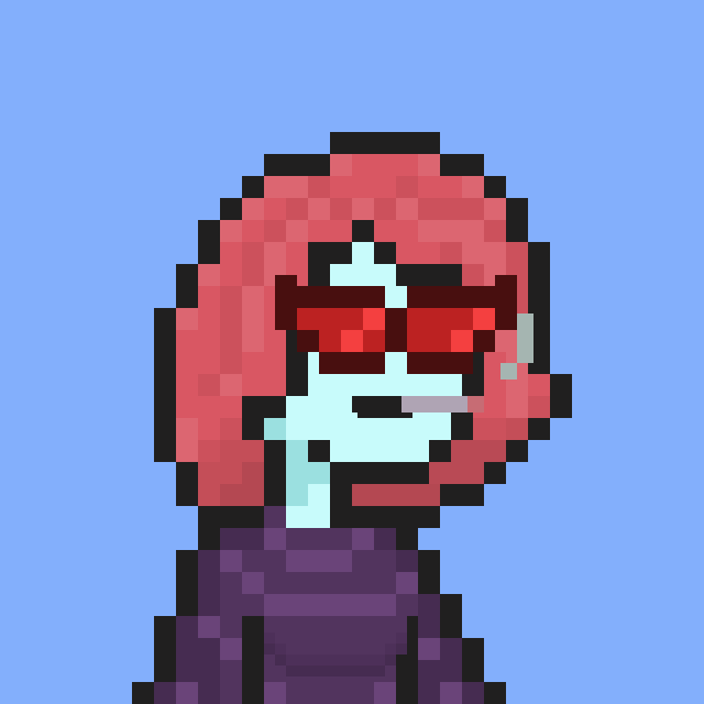 Pixel Gal #374 NFT on Algorand