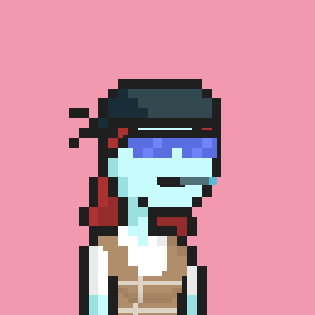 Pixel Gal #381 NFT on Algorand