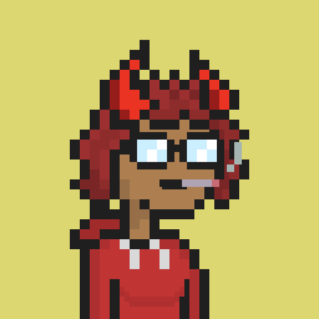 Pixel Gal #383 NFT on Algorand
