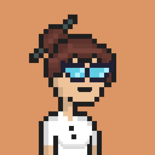 Pixel Gal #396 NFT on Algorand