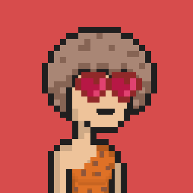 Pixel Gal #397 NFT on Algorand