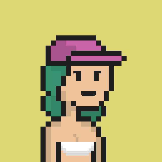 Pixel Gal #398 NFT on Algorand