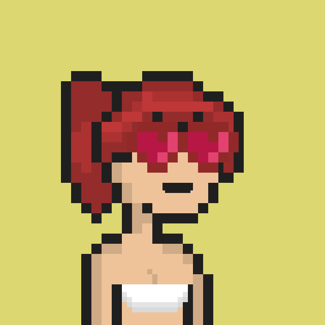 Pixel Gal #407 NFT on Algorand