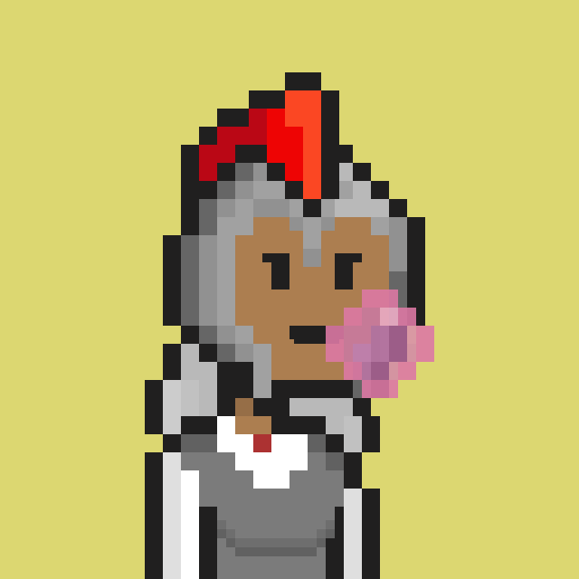 Pixel Gal #409 NFT on Algorand