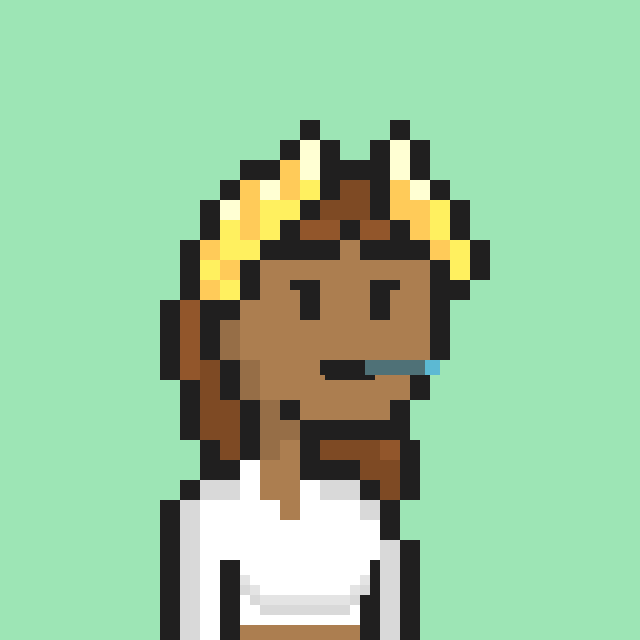 Pixel Gal #420 NFT on Algorand