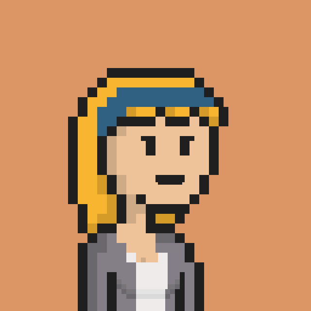 Pixel Gal #423 NFT on Algorand