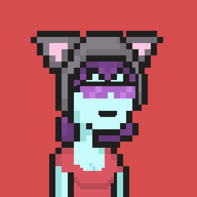 Pixel Gal #432 NFT on Algorand