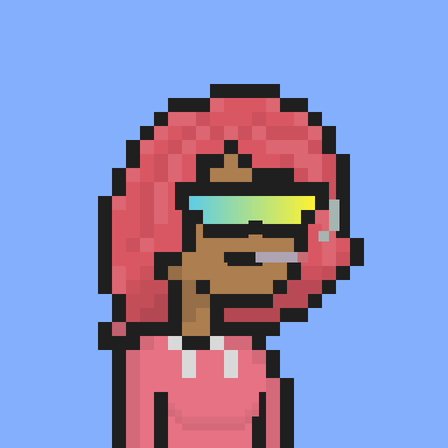 Pixel Gal #433 NFT on Algorand