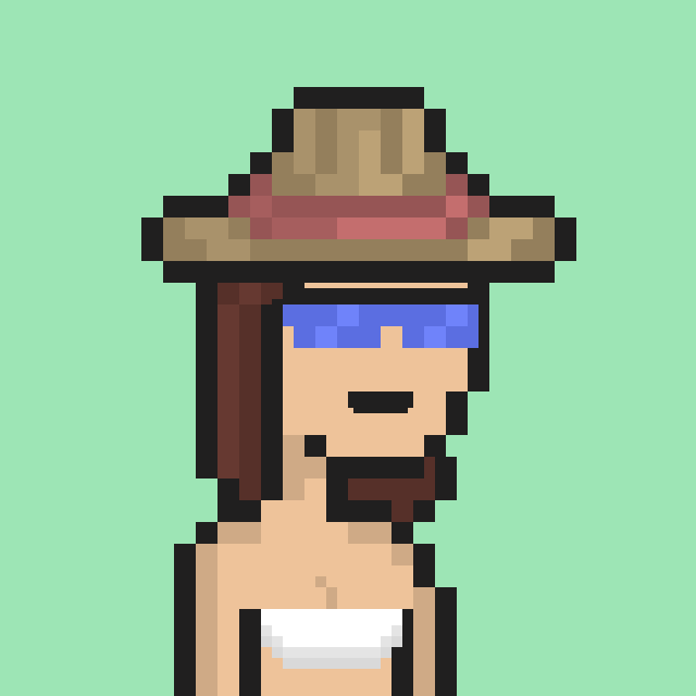 Pixel Gal #436 NFT on Algorand