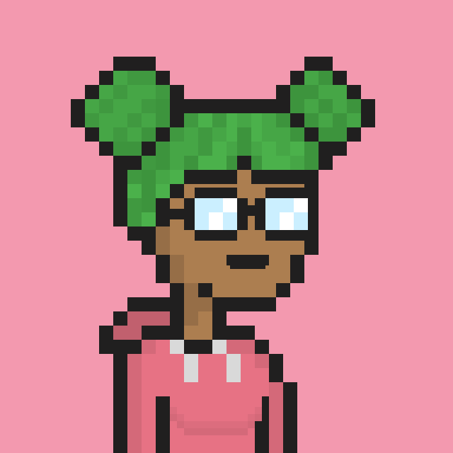 Pixel Gal #437 NFT on Algorand