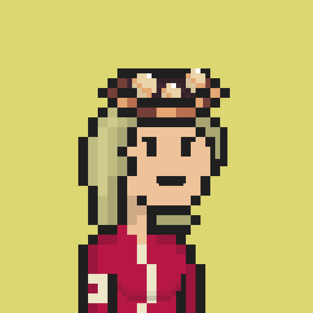 Pixel Gal #439 NFT on Algorand