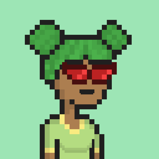 Pixel Gal #441 NFT on Algorand