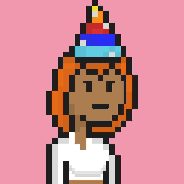 Pixel Gal #444 NFT on Algorand