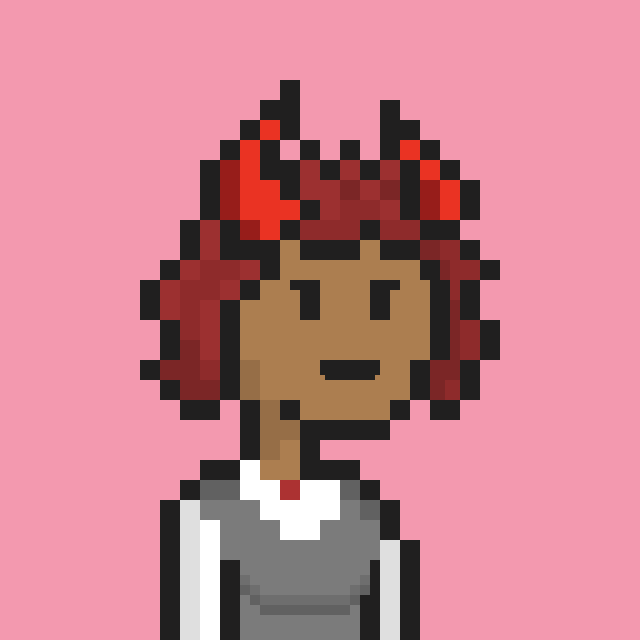 Pixel Gal #446 NFT on Algorand