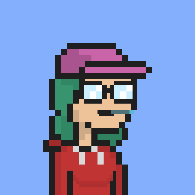 Pixel Gal #453 NFT on Algorand