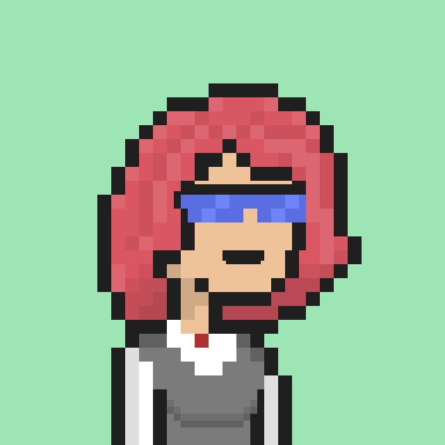 Pixel Gal #457 NFT on Algorand