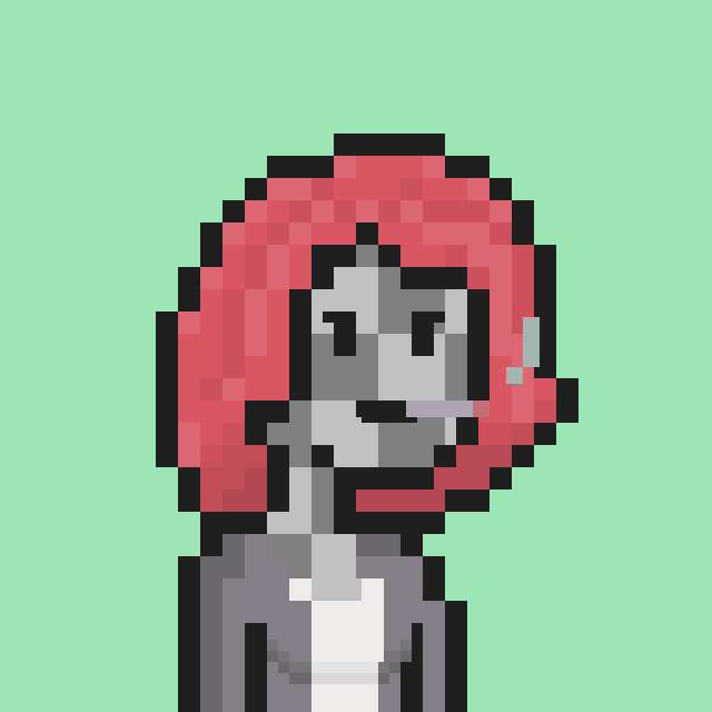 Pixel Gal #469 NFT on Algorand