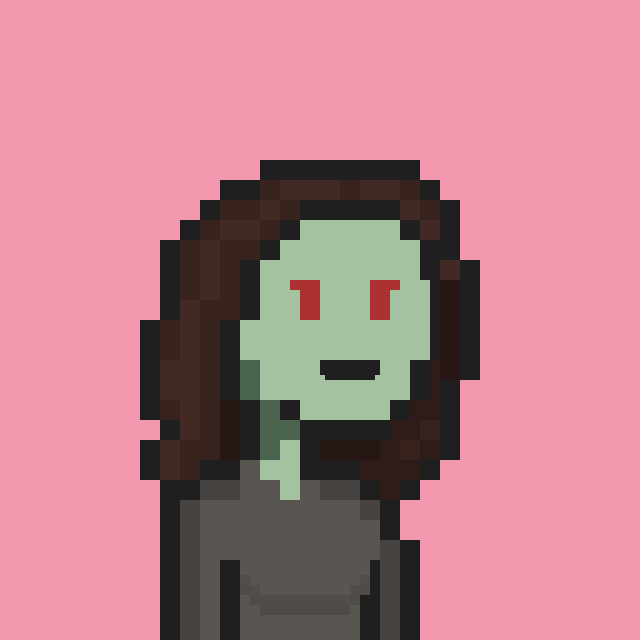Pixel Gal #471 NFT on Algorand