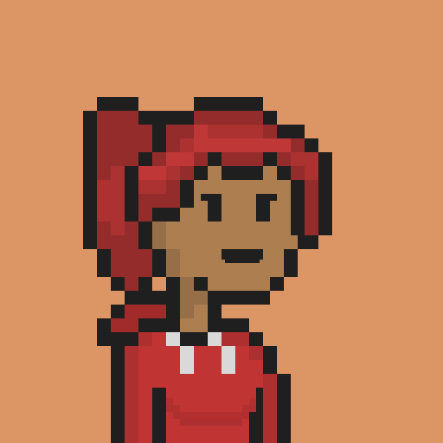 Pixel Gal #48 NFT on Algorand