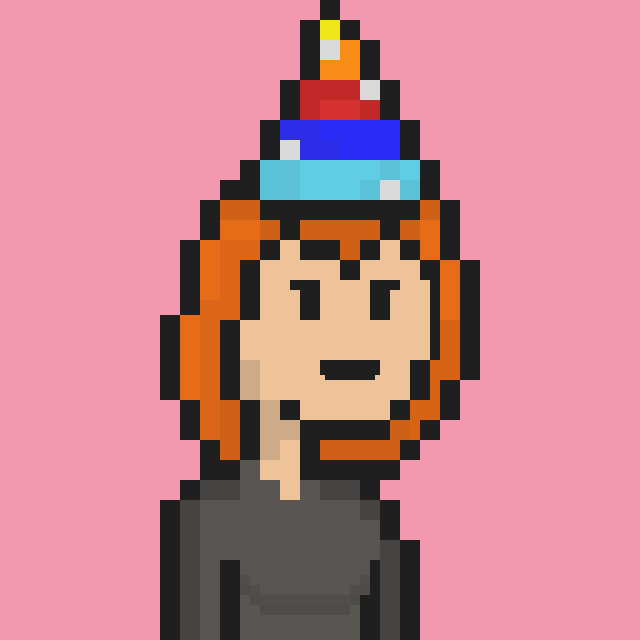 Pixel Gal #481 NFT on Algorand