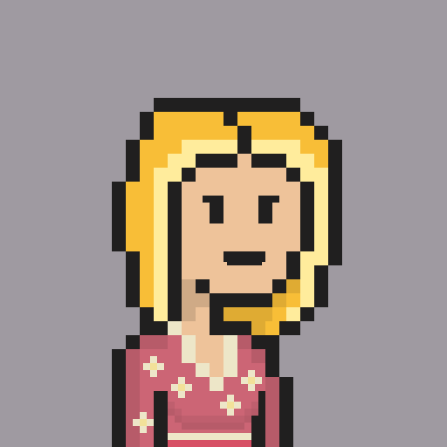 Pixel Gal #482 NFT on Algorand