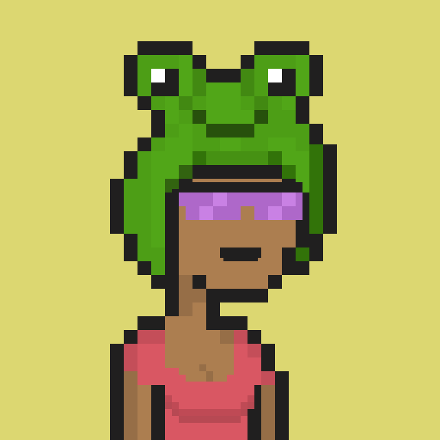 Pixel Gal #49 NFT on Algorand