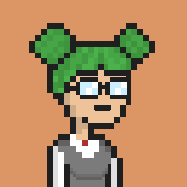 Pixel Gal #496 NFT on Algorand
