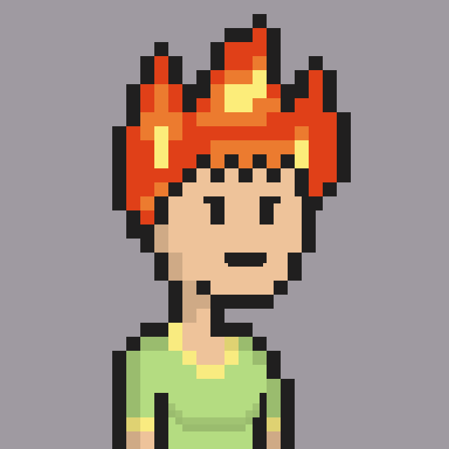 Pixel Gal #500 NFT on Algorand