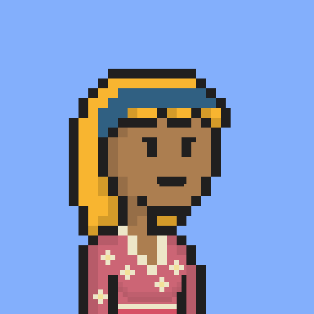 Pixel Gal #511 NFT on Algorand