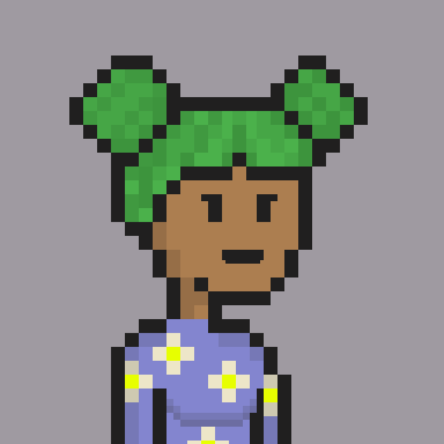 Pixel Gal #515 NFT on Algorand