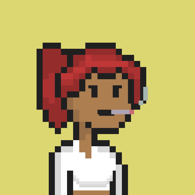 Pixel Gal #519 NFT on Algorand